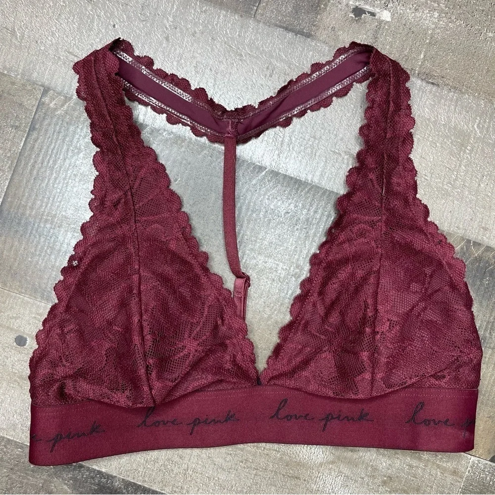 PINK by Victoria’s Secret Lace Bralette size Small